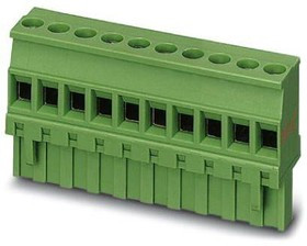 MVSTBR 2,5 HC/ 2-ST-5,08 BK, TERMINAL BLOCK, PLUGGABLE, 2WAY
