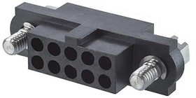 M80-4131898, Headers &amp; Wire Housings 2X9 FML CRIMP MOLD SLOTTED HEX JACKSCRW