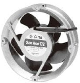 Вентилятор Sanyo Denki 109E5724K501, 24В DC, (Постоянный Ток), 172 мм, 51 мм, 60 дБА, 300 фут³/мин