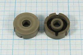 Ферритовый сердечник СБ23x 8, МР-23-17а, без резьбы