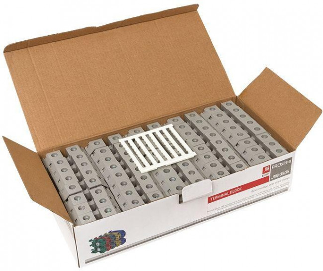 Колодка клеммная JXB-35/35 (125а) сер. EKF plc-jxb-35/35gy