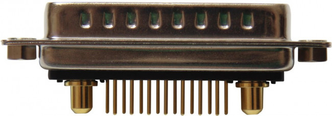 681M17W2103L011, D-Sub Mixed Contact Connectors Power Combo D Vert PCB 17W2/M/40A/VT