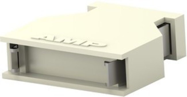 749608-2, Корпус разъема, Shielded Backshell Kit, 26 Position AMPLIMITE 0.050 Connectors, 180°