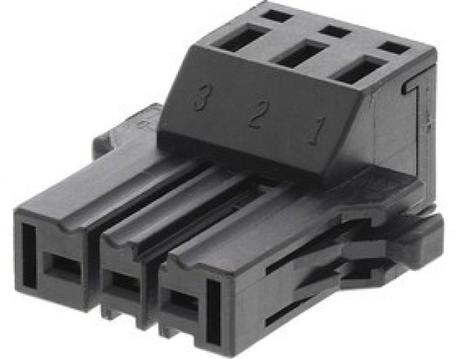 03JFAT-SAYGF-I, J300 Female Connector Housing, 5.08mm Pitch, 3 Way, 1 Row 03JFAT-SAYGF-I, J300 Female Connector Housing, 5.08mm Pitch, 3 Way, 1 Row