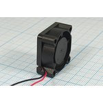 Вентилятор 25x25x10, напряжение 5В, мощность 1,0Вт, выводы 2L, подшипник качения, KF0210B5HR-R JAMIC