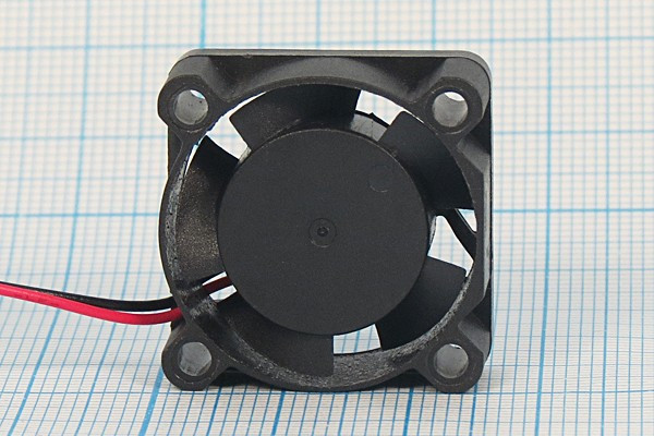 Вентилятор 25x25x10, напряжение 5В, мощность 1,0Вт, выводы 2L, подшипник качения, KF0210B5HR-R JAMIC