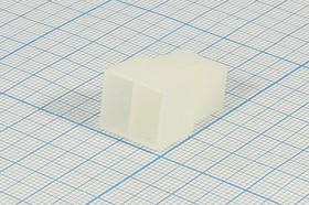 Кожух клеммный гнездо 6,4x0,8, 2H, пластик, 20604