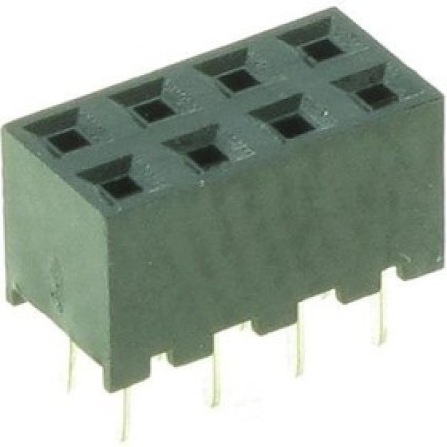 A3C-8DA-2DSC(71), Conn Socket Strip RCP 8 POS 2mm Solder ST Top Entry Thru-Hole Tray A3C-8DA-2DSC(71), Conn Socket Strip RCP 8 POS 2mm Solder ST Top Entry Thru-Hole Tray