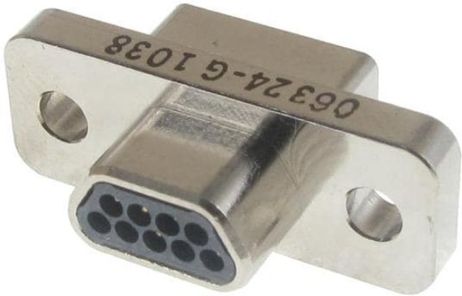 M83513/01-GN, Conn Micro-D PIN 51 POS 1.27mm Solder Cup ST Panel Mount 51 Terminal 1 Port