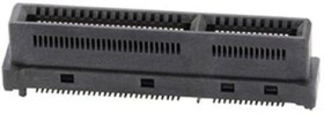 ME1005610101011, Standard Card Edge Connectors Mini Cool Edge 060mm connector Gen Z EDSFF 56 pins SMT Vertical ME1005610101011, Standard Card Edge Connectors Mini Cool Edge 060mm connector Gen Z EDSFF 56 pins SMT Vertical