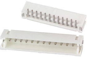B12B-ZR-SM4 TF (LF) (SN), ZH Series Top Entry Surface Mount PCB Header, 12 Contact(s), 1.5mm Pitch, 1 Row(s), Shrouded