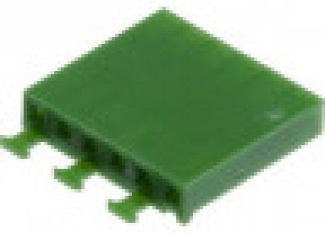 925369-6, Conn Housing RCP 6 POS 2.54mm Crimp ST Cable Mount Green