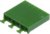 925369-6, Conn Housing RCP 6 POS 2.54mm Crimp ST Cable Mount Green