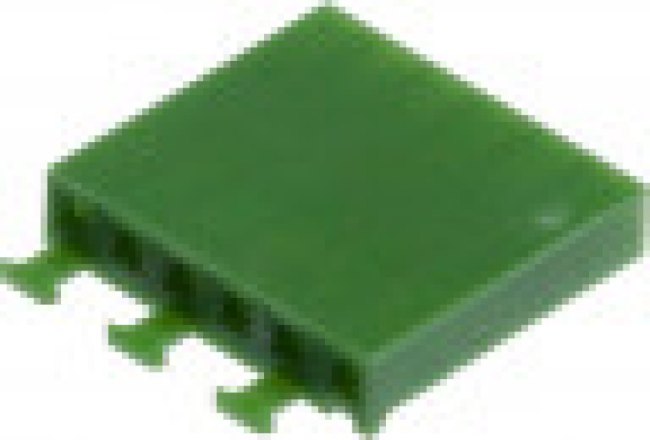 925369-6, Conn Housing RCP 6 POS 2.54mm Crimp ST Cable Mount Green