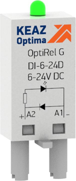Модуль дополнительный для реле OptiRel G DI-28-60D КЭАЗ 281181