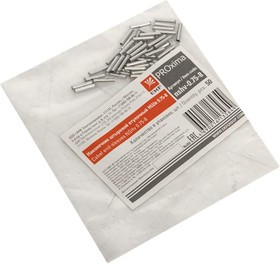 Наконечник штыревой втулочный НШв 0.75-8 (уп50шт) PROxima nshv-0.75-8