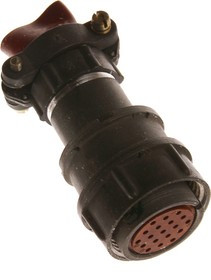 2РМТ24КПН19Г1В1В, Розетка на кабель с прямым патрубком для неэкранированного кабеля 2РМТ24КПН19Г1В1В, Розетка на кабель с прямым патрубком для неэкранированного кабеля