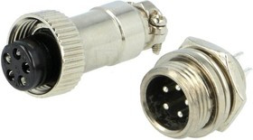 DS1110-01-5, Разъем миниатюрный 5pin (блок-кабель)