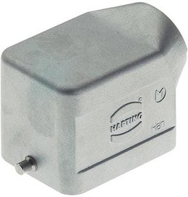 19628061540, Heavy Duty Power Connectors METAL HOOD HAN 6EMC 1 LEVER LCK