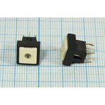 Тактовая кнопка, 10x10x 9.8, алгоритм работы NO, IL2Вкрасный, контакты 6P, PB6141L-3