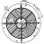 W4S250-CA02-02, W4S250 Series Axial Fan, 320 x 85mm, 870mA³/h, 72W, 230 V ac
