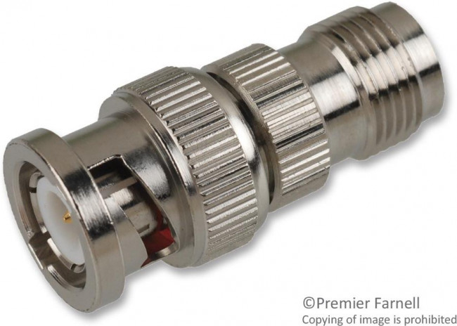 242148, RF Adapters - Between Series BNC PLUG TO TNC JACK ADAPTER