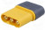 MR30-M, Вилка питания DC MR30 "папа" провод под пайку Цвет желтый