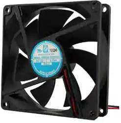 OD9225-12HBIP69K, DC Fans DC Fan, 92x92x25mm, 12VDC, 50CFM, 0.29A, 35dBA, 2900RPM, Ball, Wire, IP69K