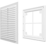 233-019, Решетка вентиляционная вытяжная АБС 183x253, бел. 1825Р 233-019, Решетка вентиляционная вытяжная АБС 183x253, бел. 1825Р