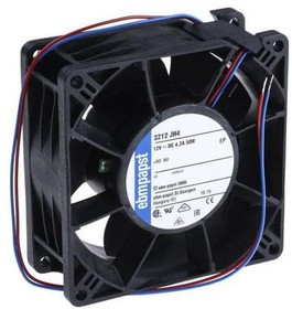 3212JH4, Вентилятор осевой, 92х92х38мм,12В, DC, 50Вт, качения, 13000об/мин, 2 провода