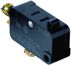 V-15G-1C26-K, Basic / Snap Action Switches PIN PLUNGER SPDT 15A