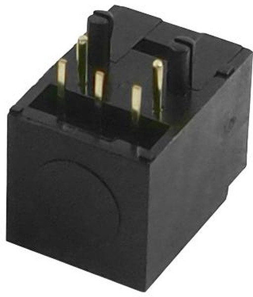 FCR684208R, Оптоволоконный разъем, TosLink, Корпус из Нейлона 6.6 (Полиамида 6.6)