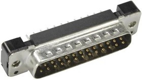 09663216701, D-Sub Standard Connectors DSUB SV ML SSDP STR 25P AU2