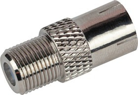 Переходник ЭРА Simple RS-A02-1 гнездо F-гнездо TV 1 шт Б0048292