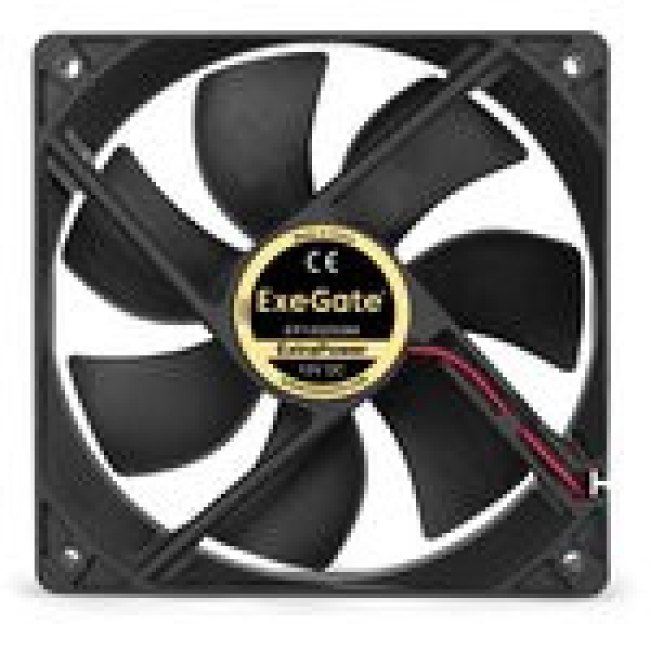 Вентилятор ExeGate ExtraPower EP12025SM, 120x120x25 мм, Sleeve bearing (подшипник скольжения), Molex