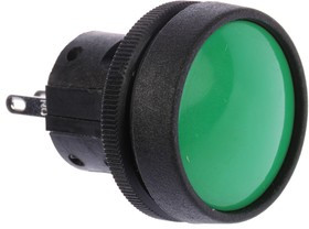 PS-100/GREEN, Переключатель: кнопочный, Пол: 2, SPDT, 5A/250ВAC, 5A/24ВDC, IP67 PS-100/GREEN, Переключатель: кнопочный, Пол: 2, SPDT, 5A/250ВAC, 5A/24ВDC, IP67