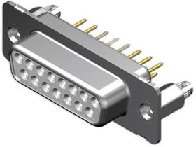 173109-0074, D-Sub Standard Connectors FCT DSUB STR PC RCPT 09 PN W/SNAPIN 173109-0074, D-Sub Standard Connectors FCT DSUB STR PC RCPT 09 PN W/SNAPIN