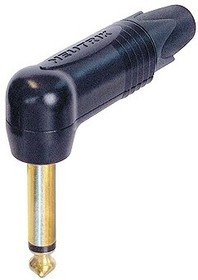 Neutrik NP2RX-B кабельный разъем Jack 6.3мм TS (моно) штекер угловой, черненый корпус, золоченые контакты Neutrik NP2RX-B кабельный разъем Jack 6.3мм TS (моно) штекер угловой, черненый корпус, золоченые контакты
