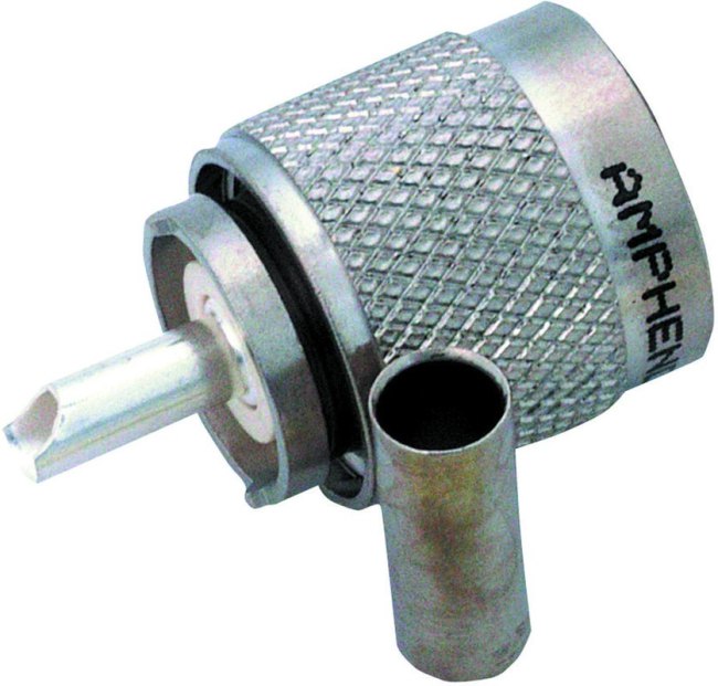 083-58SP, RF Connectors / Coaxial Connectors UHF STRT CRIMP PLUG FOR RG-58