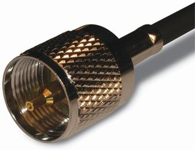 182100, RF Connectors / Coaxial Connectors UHF STRT CRIMP PLUG FOR LMR-200, 50 OHM