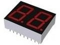 LB-602AA2, LED Displays &amp; Accessories LED#2 DIGIT 6IN. DISP RED SHORT LEAD