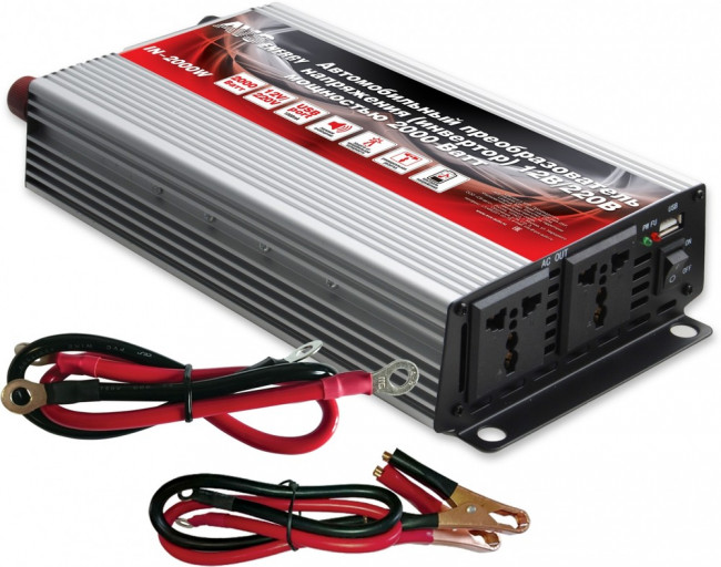 A78003S, Преобразователь напряжения 12 - 220 В 2000 Вт AVS