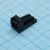 1534112-1, Connector Accessories Retainer Straight Glass Filled Polybutylene Terephthalate Black Automotive Bag