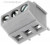 DG381-3.5-03P-11-00A(H), Клеммник на плату 3.5мм, серый
