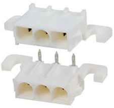 1-350943-0, Pin &amp; Socket Connectors 3P STD R/A HDR UL94V-0