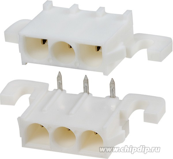 1-350943-0, Pin &amp; Socket Connectors 3P STD R/A HDR UL94V-0