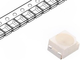 LTST-T680TBWT, LED; SMD; 3528; blue; 140?450mcd; 3.5x2.8x1.9mm; 120°; 3.3?3.8V