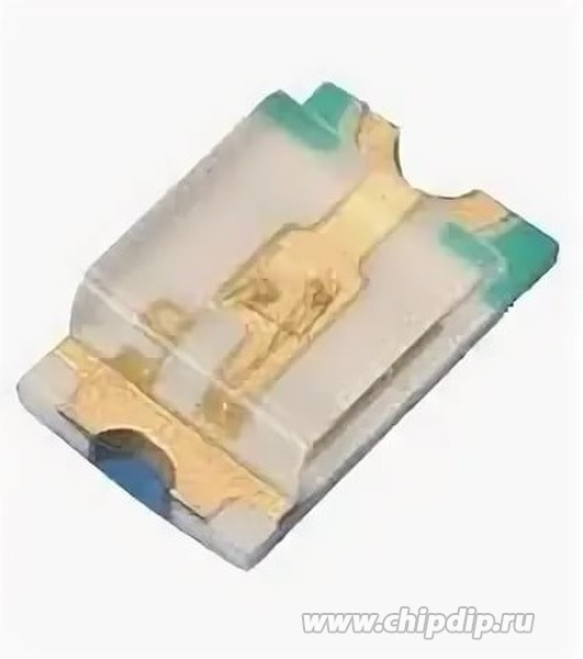 L-C191GCT Светодиод монохромный 0603 SMD Green PLT