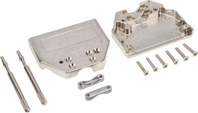 8655MH2511LF, Hood 180° B Shell Size Nickel Zinc Die Cast