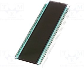 DE125-RS-20/7.5, Дисплей ЖКД, цифровой, STN Positive, Кол-во знаков 8